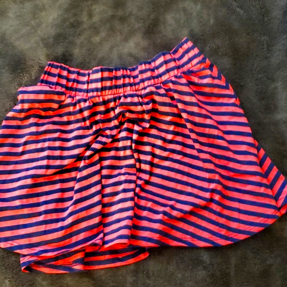 Pink and black skirt